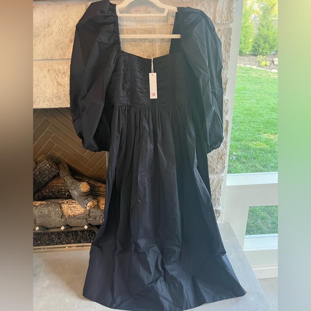 Ulla Johnson black dress NWT. Size 4